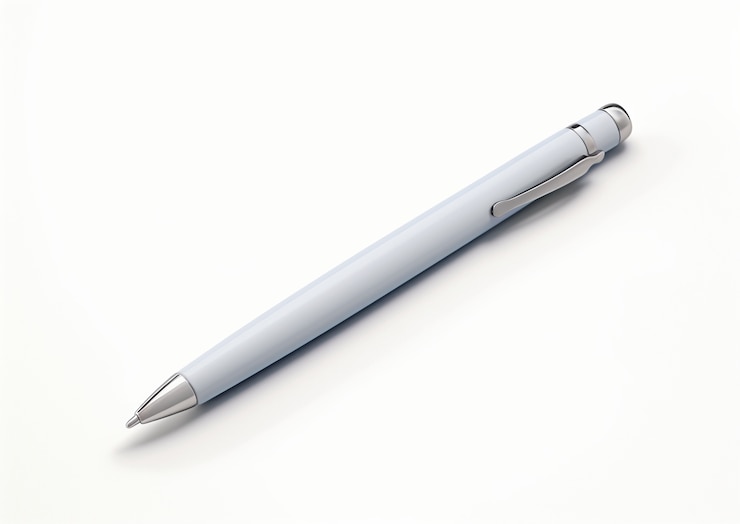 Free Photo close upon white pen