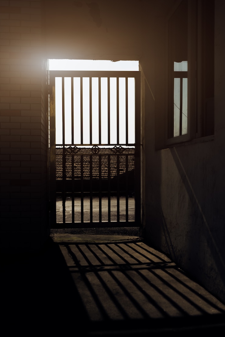 무료 Photo 닫힌 금속 게이트
