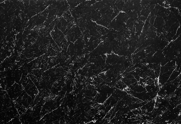 Closeup of black marble textured background