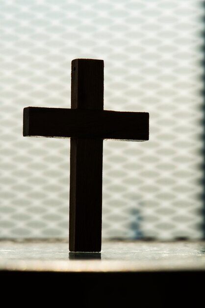 Closeup of cross