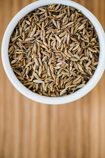 Free photo closeup of cumin seed