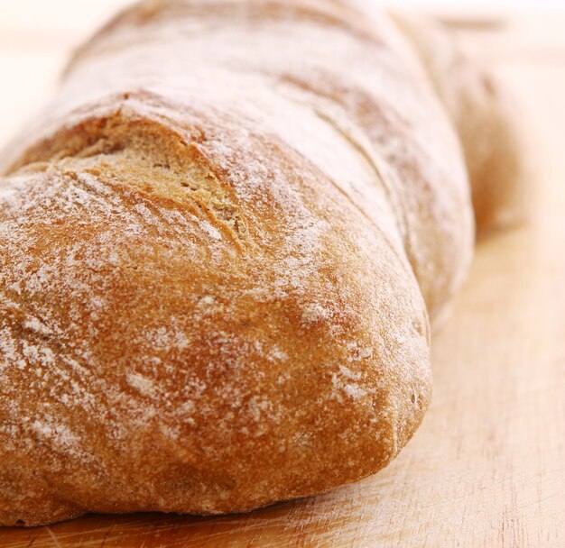 Closeup of fresh bread