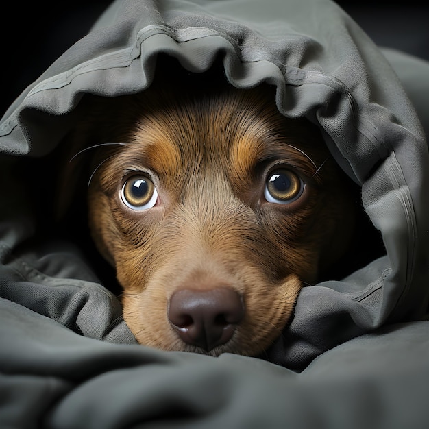 Foto gratuita fotografia di cani domestici in primo piano