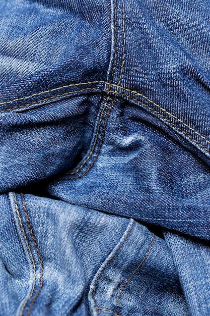 Free photo closeup of jeans