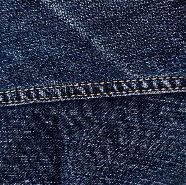 Closeup of jeans