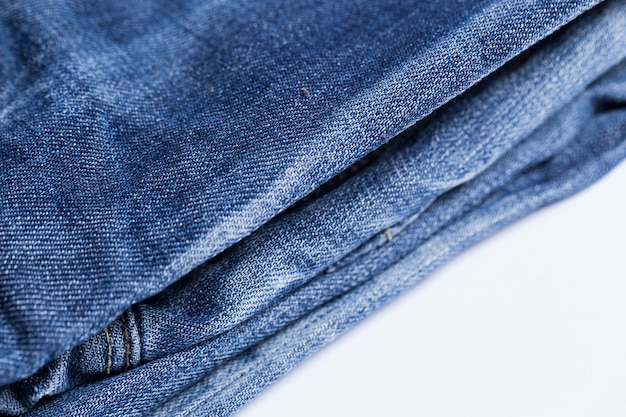 Closeup of jeans