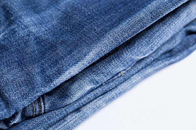 Closeup of jeans