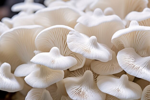 Closeup of mushrooms