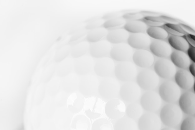 Бесплатное фото Макрофотография мяч для гольфа