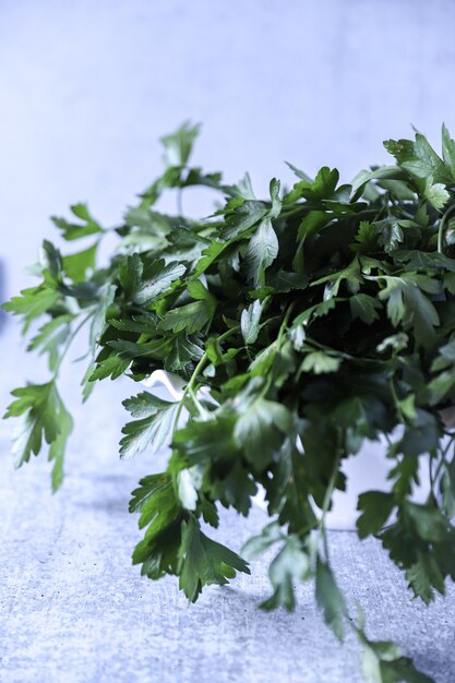 Closeup of parsley