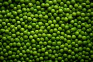 Free photo closeup of pea beans filling the frame