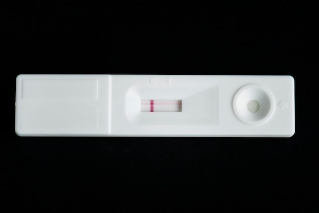 妊娠検査の拡大写真