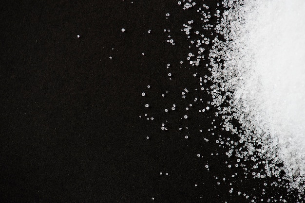 Closeup of salt texture