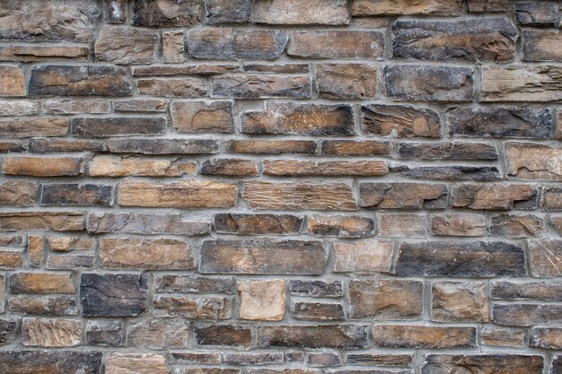 Closeup shot of a brick wall texture background