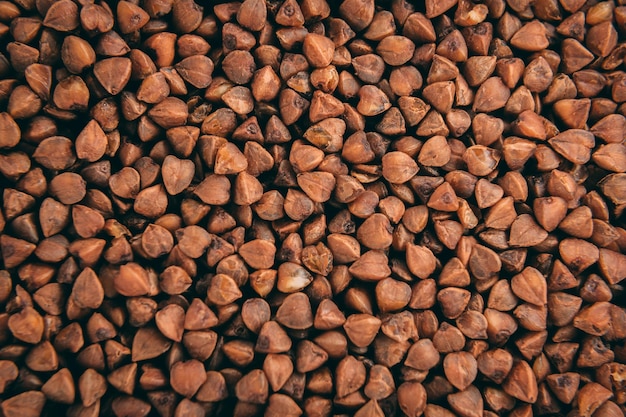 Free photo closeup shot of buckwheat