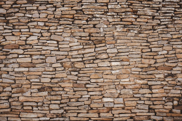 Free Photo closeup shot of a rock wall
