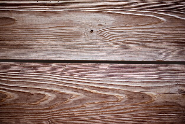 Closeup shot of wall made of horizontal brown wooden planks -perfect for cool wallpaper