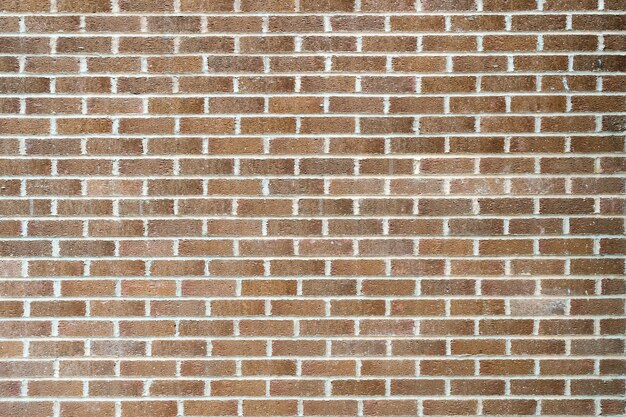 Closeup shot of a wall made of rectangular bricks