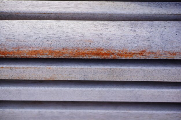 Closeup shot of a wooden bench background