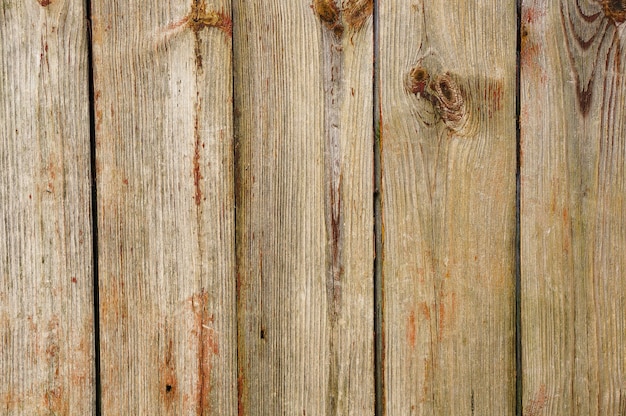 Снимок крупным планом деревянной поверхности с красивыми узорами из нескольких деревянных панелей