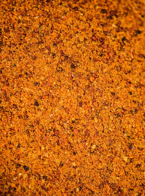 Closeup of spice power texture