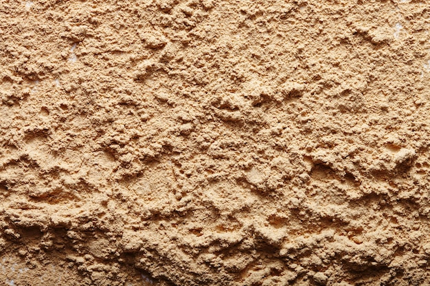 Closeup of a spilling powder with a texture