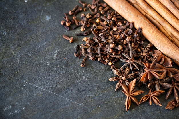 Free photo closeup of star anise