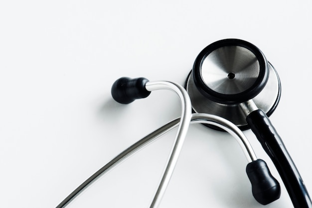 Closeup of stethoscope