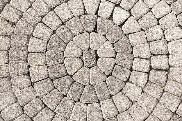 石畳の歩道のテクスチャ 無料の写真
