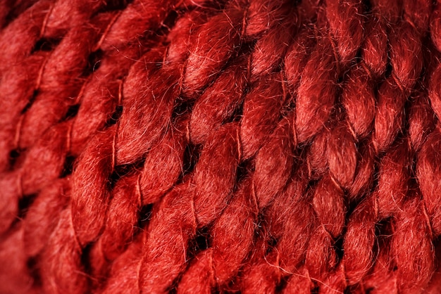 Closeup of wool fabric