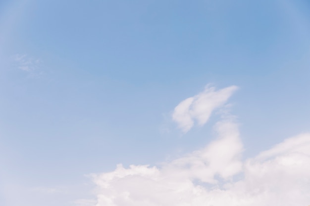 Free photo cloud with blue sky