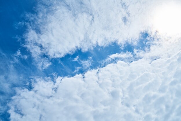 雲の気候天候春夏