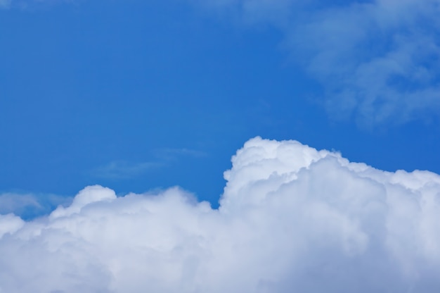 Clouds with a sky background