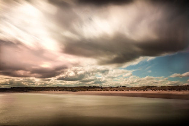 Cloudy day at the sea