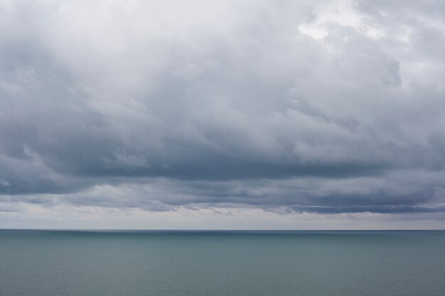 Cloudy sky landscape