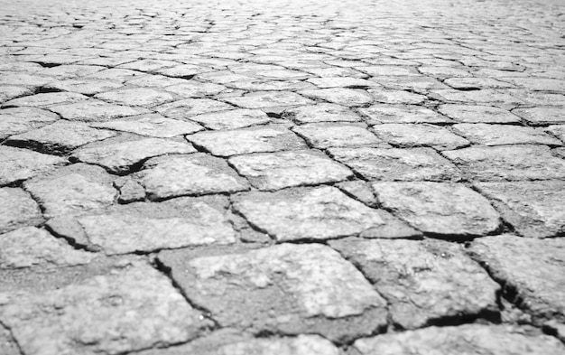 Cobblestone road