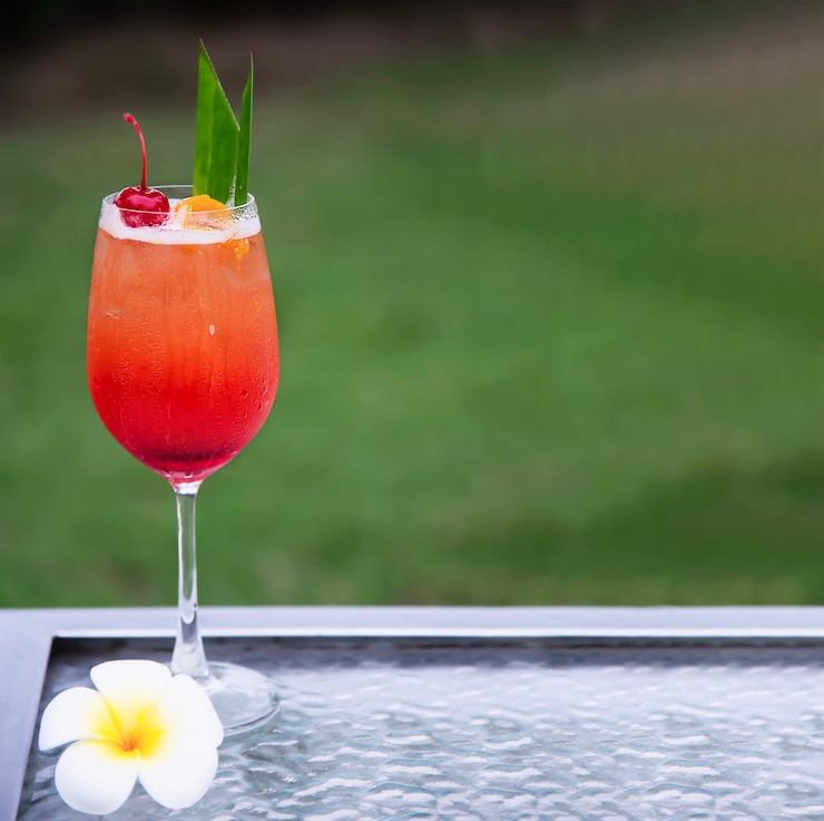Free Photo cocktail recipe name mai tai or mai thai worldwide favour cocktail 