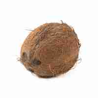 Free photo coconut isolated on white background