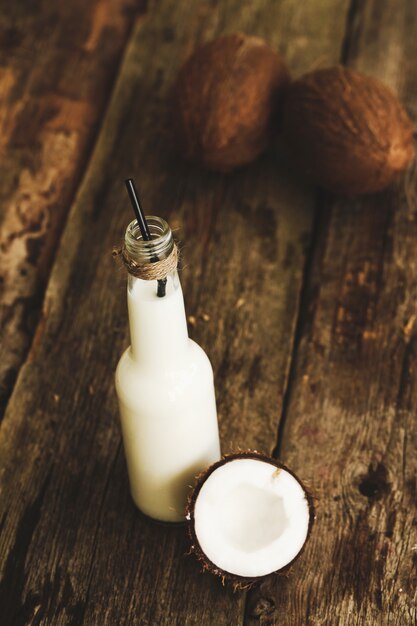 Free photo coconut milk