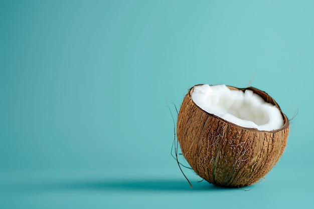 Free photo coconut still life