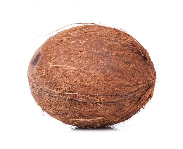 테이블에 코코넛