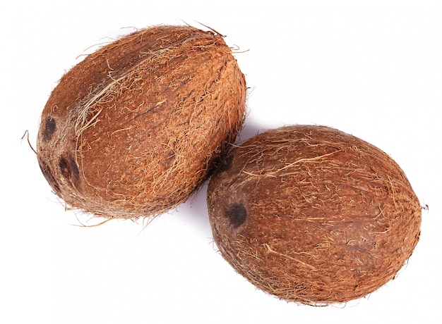 Free photo coconut on the table