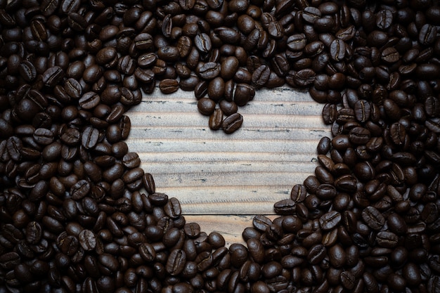 Coffee Beans Background.