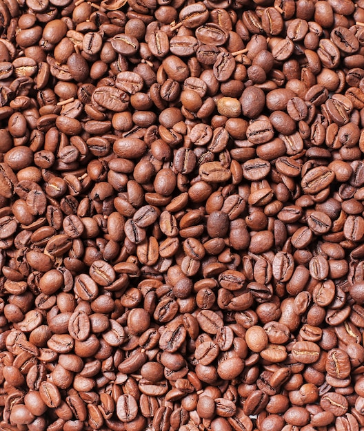 Coffee beans background