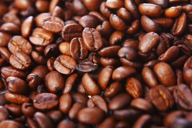 Free photo coffee beans background