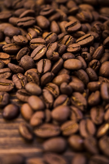 Free photo coffee beans background