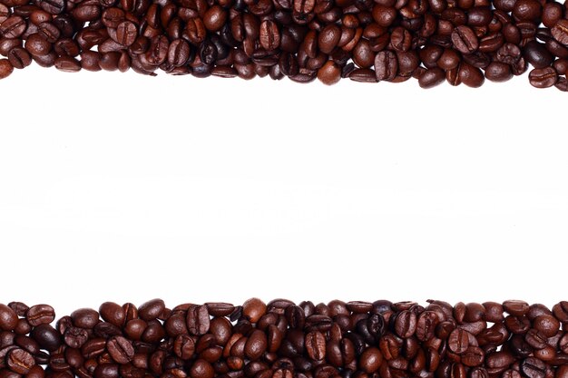 Coffee beans with copyspace