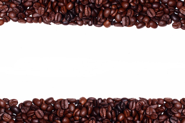 Coffee beans with copyspace