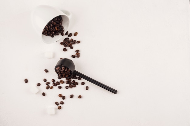 Free photo coffee beans