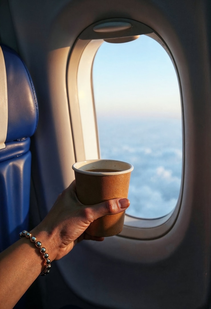 Free Photo coffee in the clouds